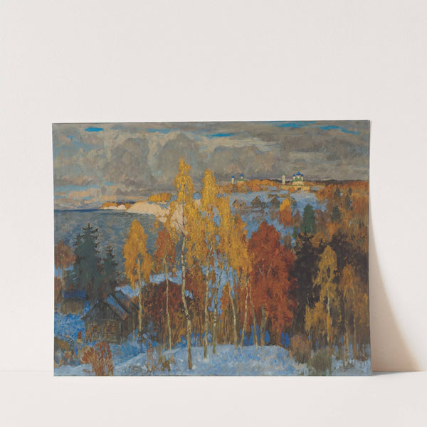 Golden autumn by Konstantin Ivanovich Gorbatov