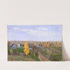 Golden autumn. Slobodka by Isaac Levitan