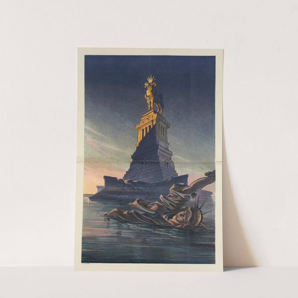 Golden cow replaces Liberty (1912) by Udo Keppler