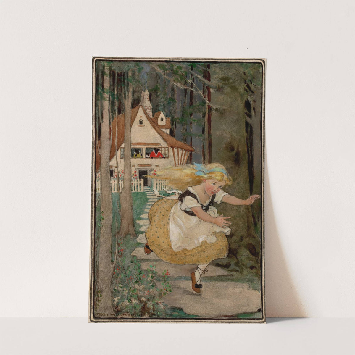 Goldilocks and the Three Bears by Jessie Willcox Smith