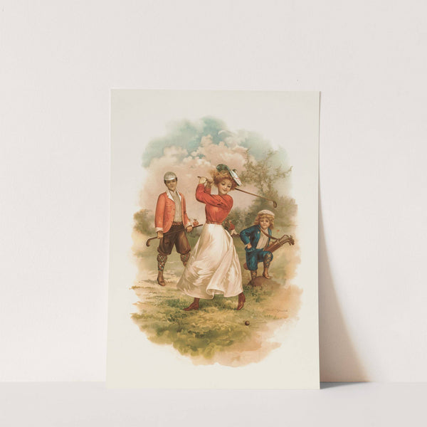 Golf (1902) by Ellen Clapsaddle