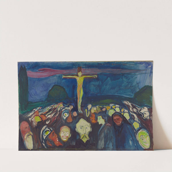 Golgotha (1900) by Edvard Munch