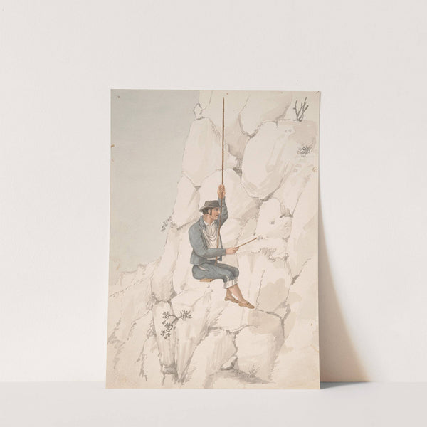 Gomero, Orchilla Gatherer by Alfred Diston