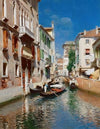 Gondolas in Venice