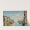 Gondoliers On The Grand Canal, Venice by Federico del Campo