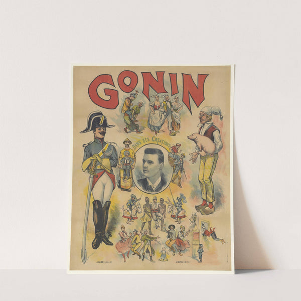Gonin dans ses créations (1890) by Cândido de Faria