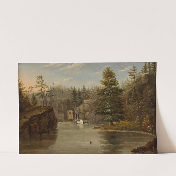 Gorge of the St. Croix by Henry Lewis