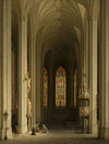 Gothic church interior