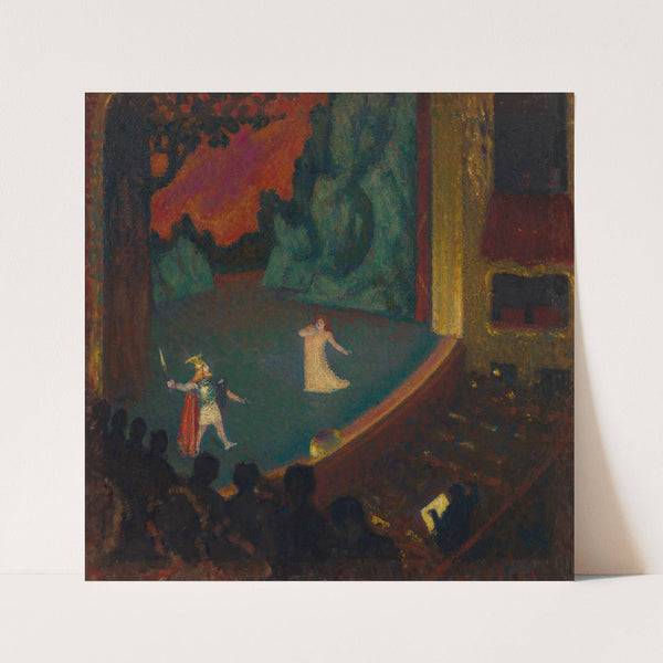 Götterdämmerung – Een opera-opvoering in De Munt (1903) by Georges Lemmen