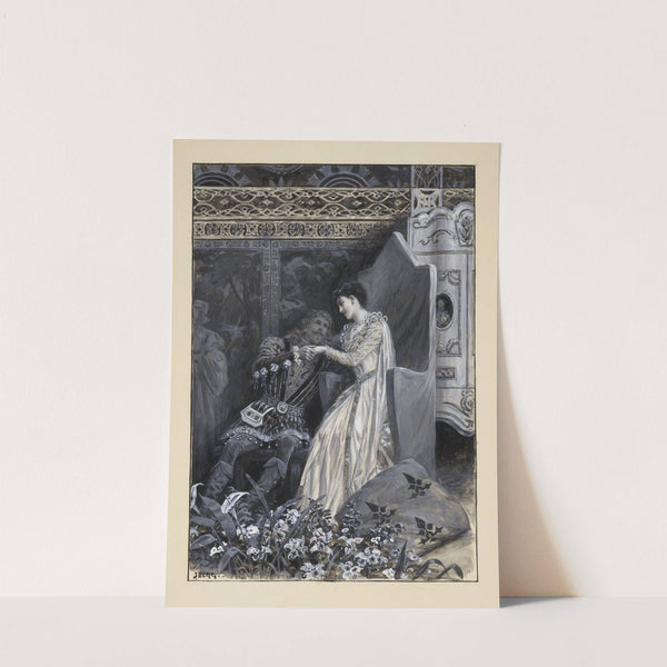 Gounod’s Romeo & Juliette, Madame Patti & Monsieur Alvarez (1900) by Samuel Begg