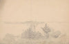 Governor’s Island as seen from the hills over Pierpont’s [i.e. Hezekiah B. Pierrepont] mill and distillery, Brooklyn