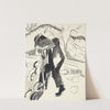 Grabender Bauer (Digging Peasant) (circa 1924) by Ernst Ludwig Kirchner