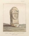 Grafmonument in vorm van klassiek altaar in stad Gozo (1778)