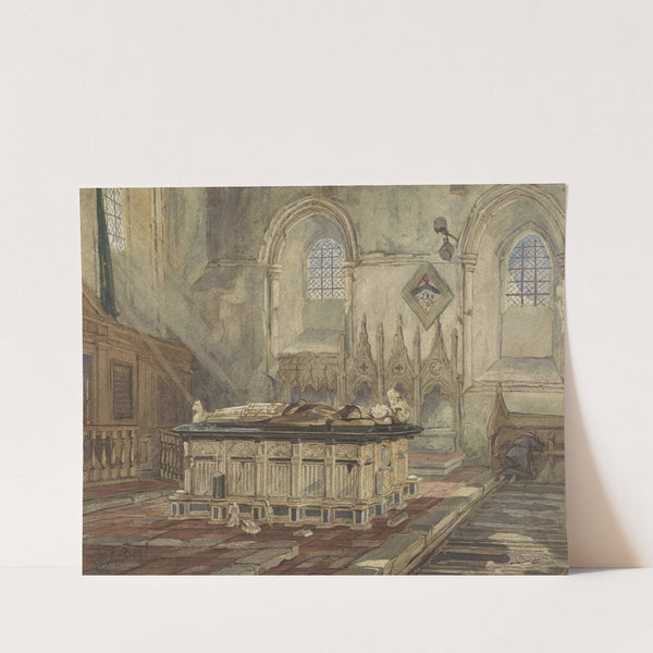 Graftombe van Sir George Broke, Lord Cobham en zijn vrouw Anne by Thomas Shotter Boys