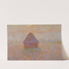 Grainstack-Sun in the Mist (1891) by Claude Monet
