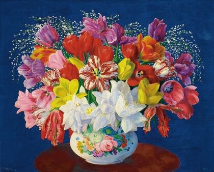 Grand bouquet de tulipes