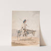 Grand Canary-Man on a Donkey by Alfred Diston