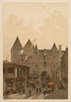 Grand Châtelet. Vue prise de la rue Saint-Denis (1915-1945)