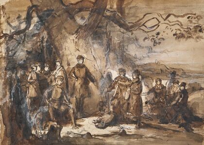 Grand ducal hunting party