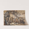 Grand ducal hunting party by Johann Baptist Kirner