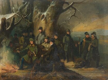 Grand ducal hunting party