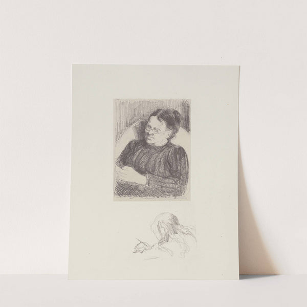 Grand-mère (la femme de l’artiste) (1895) by Camille Pissarro