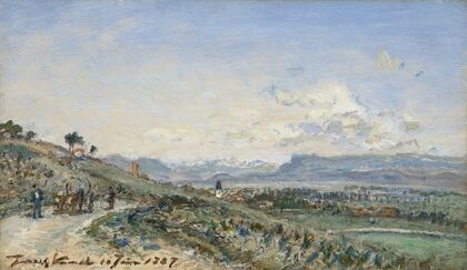 Grande route départementale de Lyon à Grenoble (1887)
