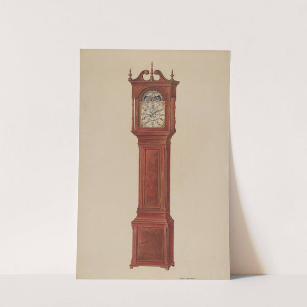 Grandfather&#039;s Clock by Francis Law Durand