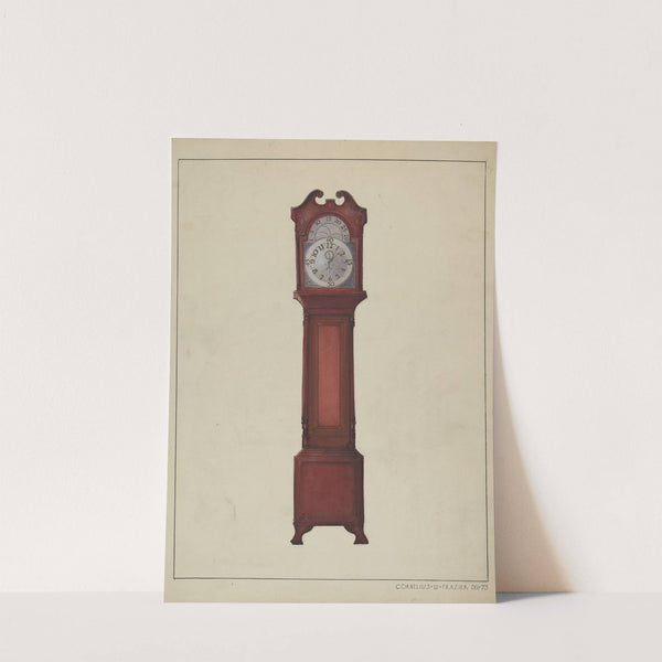 Grandfather&#039;s Clock by Cornelius Frazier