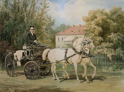 “Grandma’s coach” – Coach of Zofia nee Branicki, wife of Artur Potocki (1871)