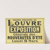 Grands magasins du Louvre. Exposition générale des nouveautés d&#8217;été (1883) by Imp. Chaix