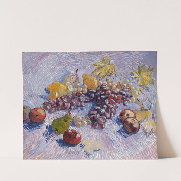 Grapes, Lemons, Pears, and Apples (1887) by Vincent van Gogh