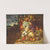 Grapes, peaches, a melon and other fruit on a stone frieze with a bird’s nest (1853) by George Lance