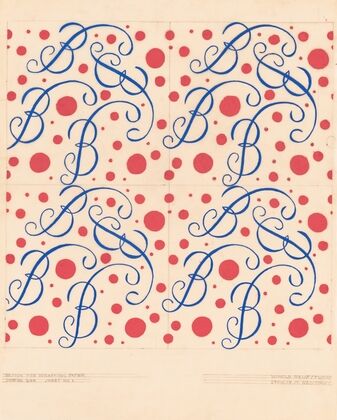 Graphic design drawings for Barricini Candy packages (1948)