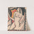 Graphic design of nude female.] [Cubist composition drawing by Winold Reiss