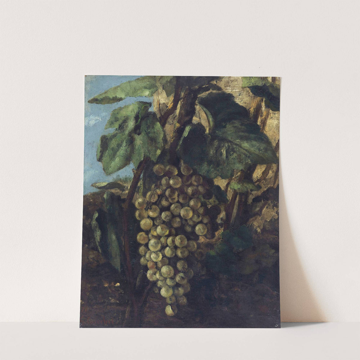 Grappe De Raisins (1871) by Gustave Courbet