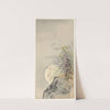 Grasses at full moon by Ohara Koson