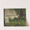 Grassy Riverbank  (1881_1882) by Georges Seurat