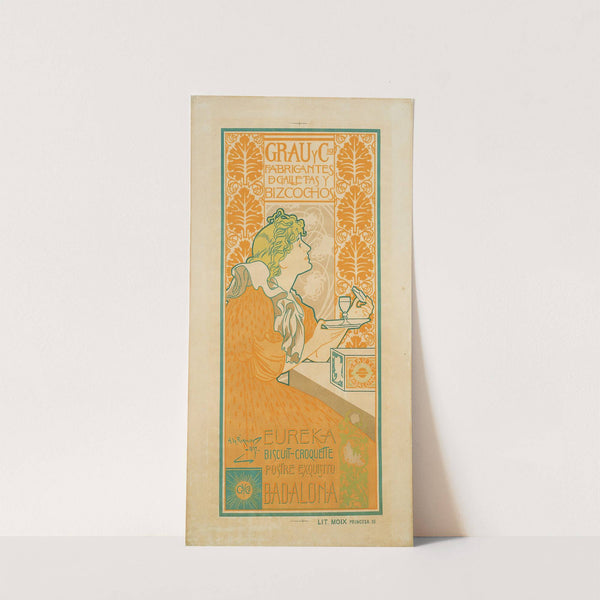 Grau Y Cia Fabricantes De Galletas Y Bizcochos (1897) by Alexandre de Riquer