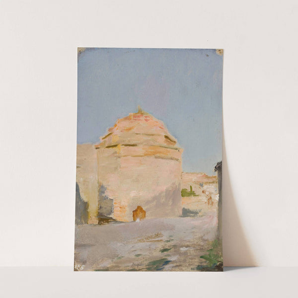 Grave of Maria Potocka in Bakhchisaray. From the journey to Crimea by Jan Ciągliński