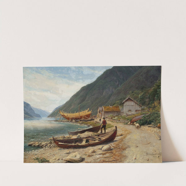 Gravensfjord by Thomas Fearnley