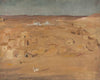Graveyard in the desert. From the journey to Egypt