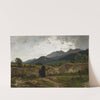 Graveyard in the mountains (1894) by Wojciech Gerson
