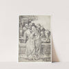 Gravlæggelsen by Martin Schongauer