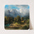 Grazing Cows near an Alpine Lake (1861) by Carl Millner