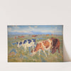 Grazing Cows on the Island of Saltholm by Theodor Philipsen