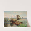 Grazing Sheep, Summer by Sir Alfred East