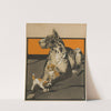 Great Dane and Puppies (1923) by Charles Livingston Bull