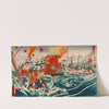 Great Victory at the Fierce Battle near Haiyang Island (1894) by Fuen'''an Tsunechika