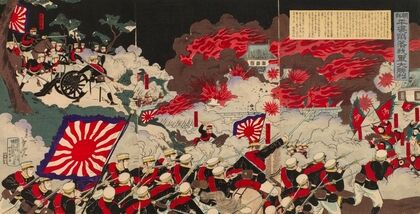 Great Victory of Our Army at the Fall of Pyeongyang in Korea